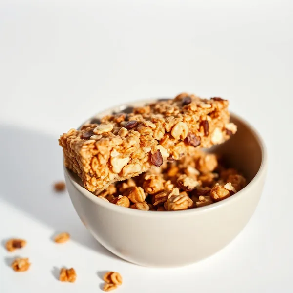 Barre de Granola Puffée à l'Air