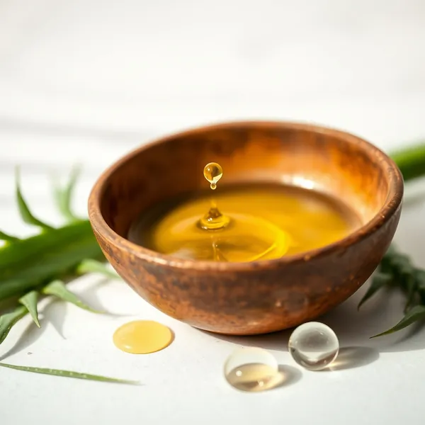 Aloe Vera Öl-Tropfen