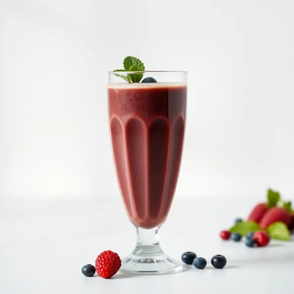 Batido Antioxidante de Açaí e Café Frio