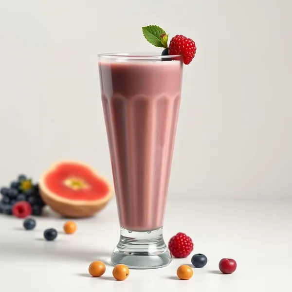 Antioxidant Acai Hazelnut Milk Smoothie
