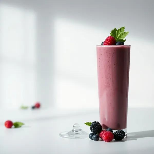 Smoothie Antioxydant à l'Açaï et au Lait de Chanvre