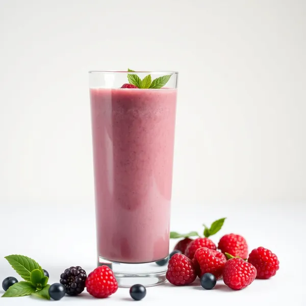 Batido Antioxidante de Açaí e Kefir