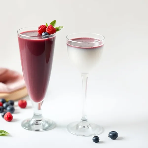Antioxidant Acai Rice Milk Smoothie