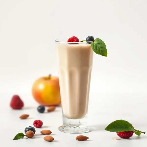 Smoothie Antioxydant Pomme et Lait d'Amande