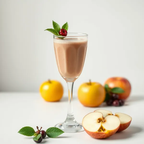 Smoothie Antioxydant au Jus de Pomme