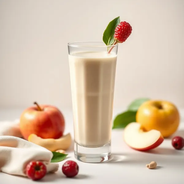Smoothie Antioxydant Pomme et Lait d'Anacarde