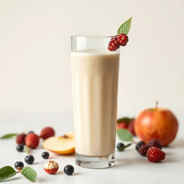 Frullato Antiossidante di Mela e Latte di Macadamia