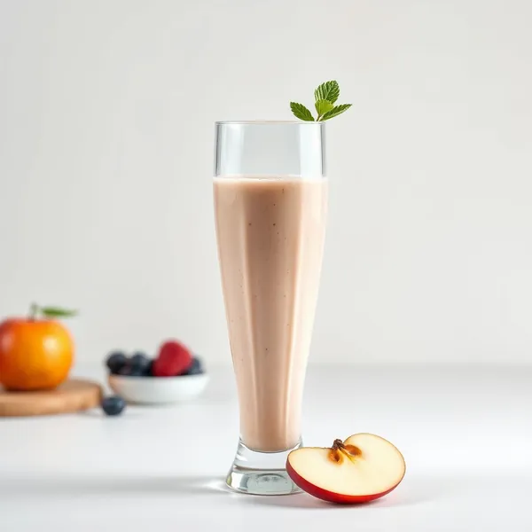 Antioxidant Apple Rice Milk Smoothie