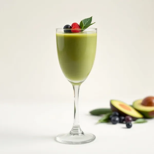 Smoothie Antioxydant Avocat Matcha