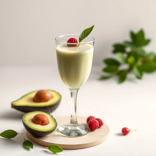 Antioxidant Avocado Pea Milk Smoothie