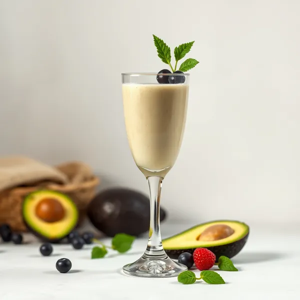 Antioxidant Avocado Rice Milk Smoothie