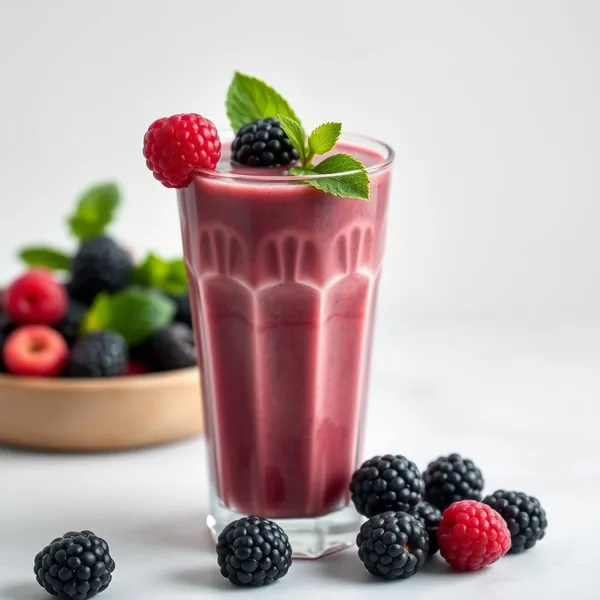 Smoothie Protéine Mûre Antioxydant