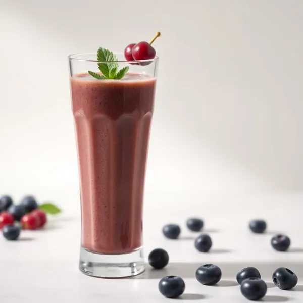 Smoothie Antiossidante Mirtillo e Caffè Freddo