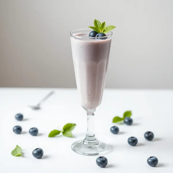 Antioxidant Blueberry Pea Milk Smoothie