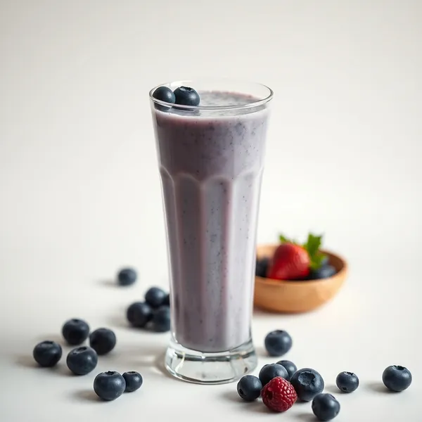 Antioxidant Blueberry Spelt Milk Smoothie