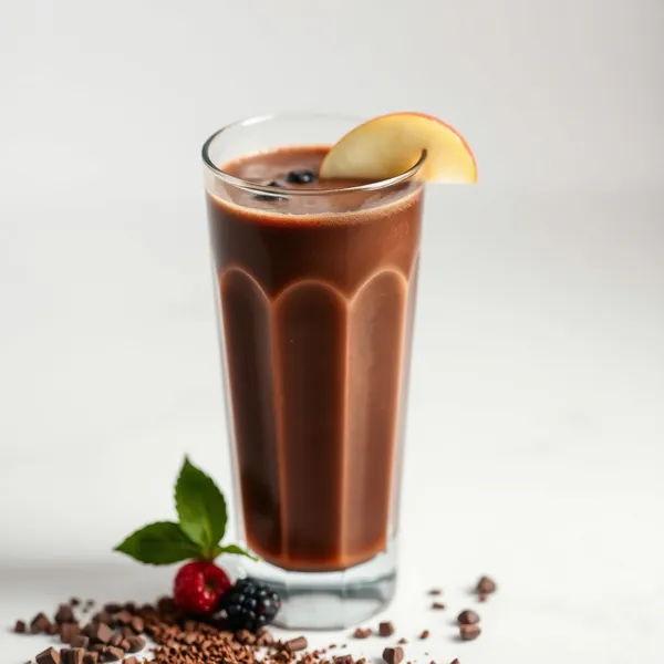 Smoothie Antioxydant Cacao Jus de Pomme