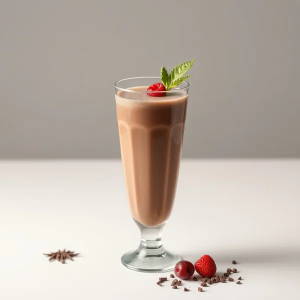 Antioxidant Cacao Powder Hemp Milk Smoothie