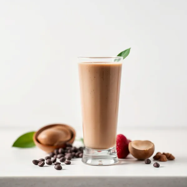 Smoothie de Cacao en Poudre Antioxydant et Lait de Macadamia
