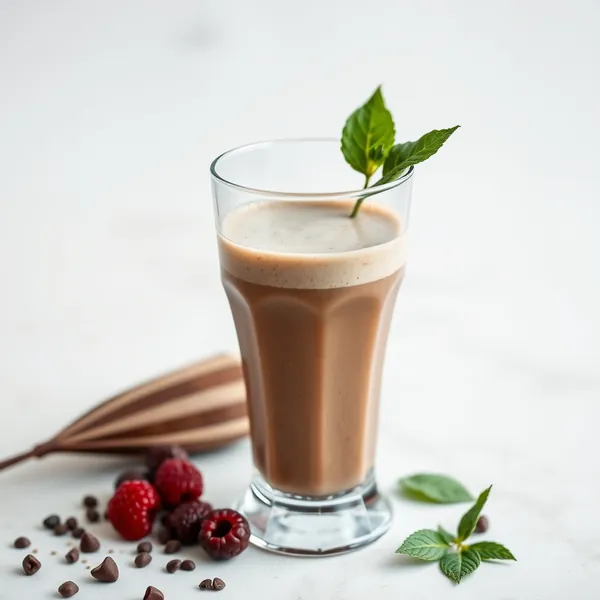 Batido Antioxidante de Cacao y Leche de Guisante