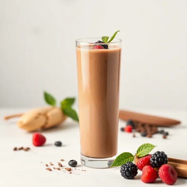 Smoothie de Protéine en Poudre de Cacao Antioxydant