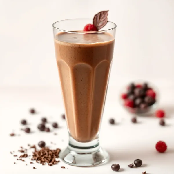 Smoothie di Cacao in Polvere Antiossidante e Latte di Riso