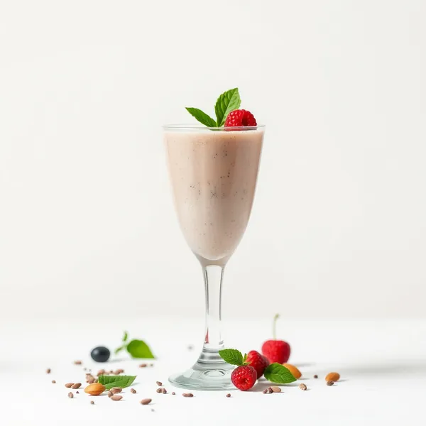 Smoothie Antiossidante con Semi di Chia, Mandorla e Latte di Cocco