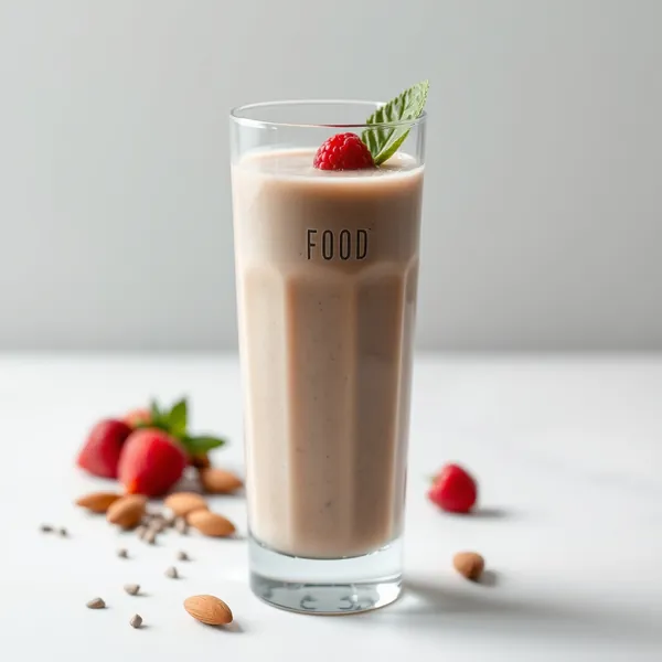 Smoothie Antioxydant aux Graines de Chia et Lait d'Amande