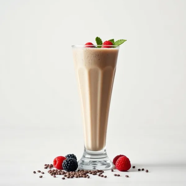 Antioxidant Chia Seed Protein Shake Smoothie