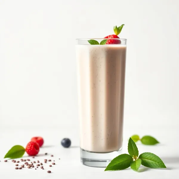 Smoothie Antiossidante con Semi di Chia e Latte di Riso