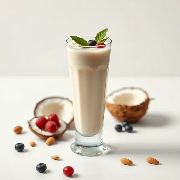 Batido Antioxidante de Coco y Almendra