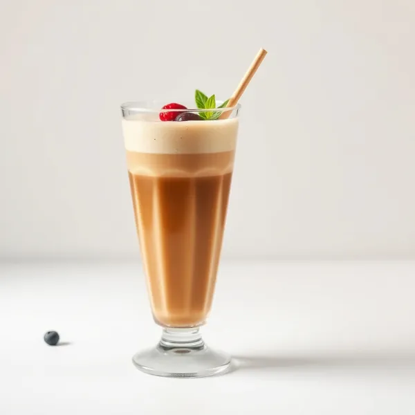 Smoothie au Café Froid et au Coco Antioxydant