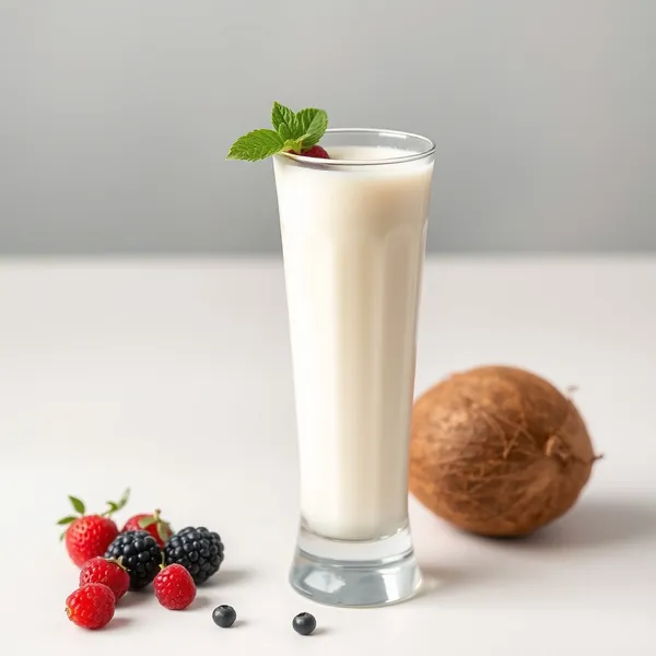 Antioxidant Coconut Kefir Milk Smoothie