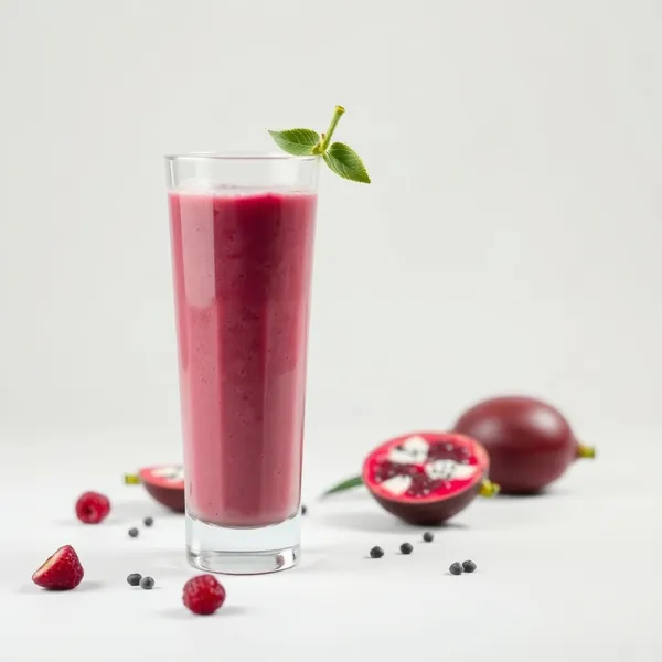 Smoothie Antioxydant à la Fruit Dragon et Lait de Cannabis
