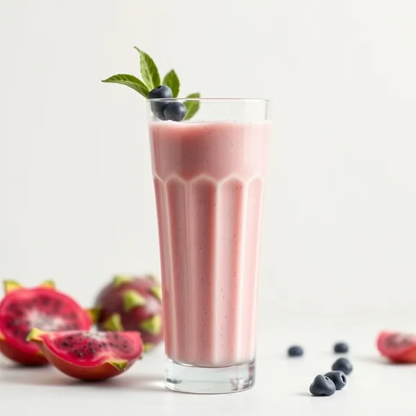 Antioxidant Dragonfruit Kefir Milk Smoothie