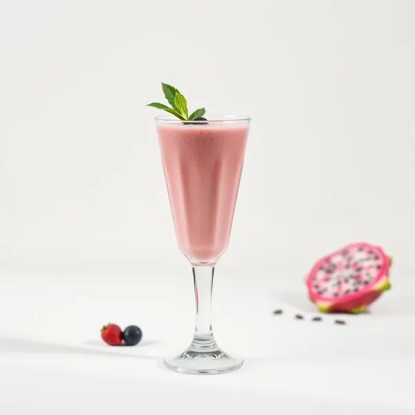 Smoothie Antiossidante alla Frutta Drago e Latte di Riso