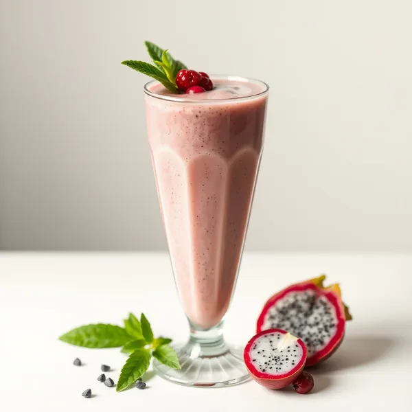 Antioxidant Dragonfruit Spelt Milk Smoothie