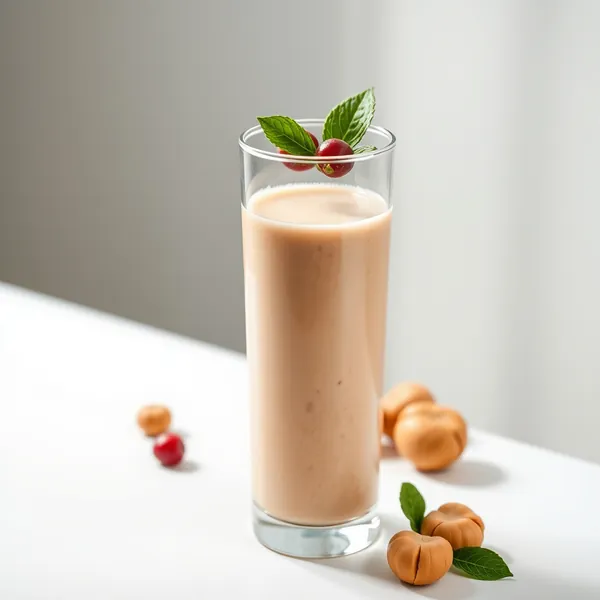 Smoothie Antioxydant au Gingembre et Noisette