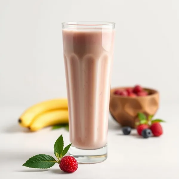 Smoothie Antioxydant au Gingembre et Lait de Cannabis