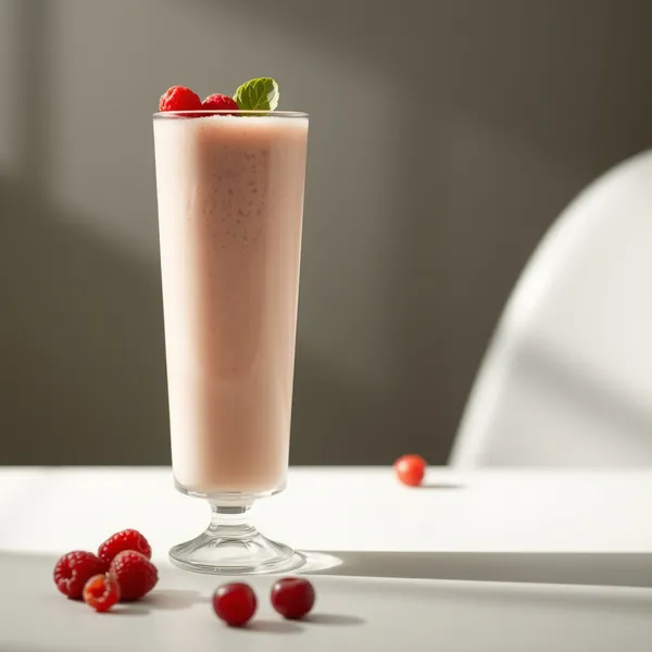 Antioxidant Ginger Kefir Milk Smoothie