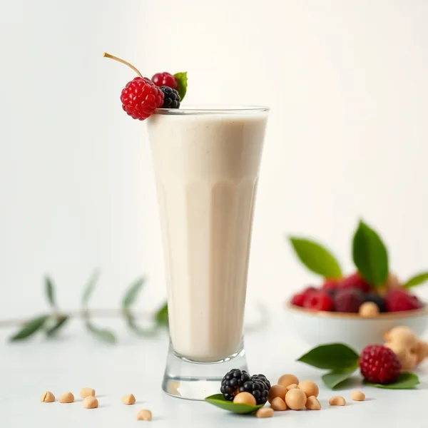Antioxidant Ginger Macadamia Milk Smoothie