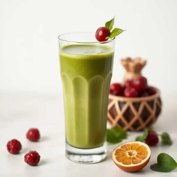 Antioxidant Ginger Matcha Tea Smoothie