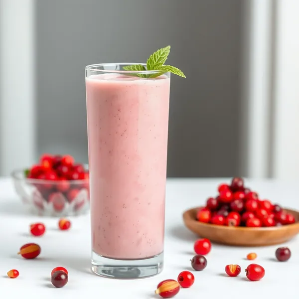 Smoothie Antioxidante de Baya Goji e Leite de Amêndoa