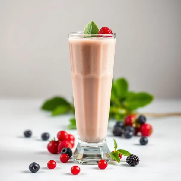 Smoothie Antioxidante de Baya Goji e Leite de Caju