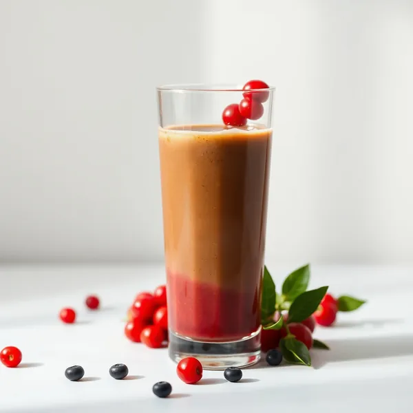 Smoothie di Caffè Freddo con Goji Antiossidanti