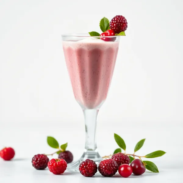 Antioxidant Goji Beeren Griechischer Joghurt Smoothie