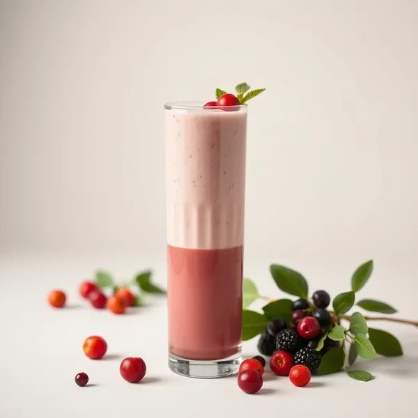 Smoothie Antioxidante de Baga de Goji e Leite de Avelã