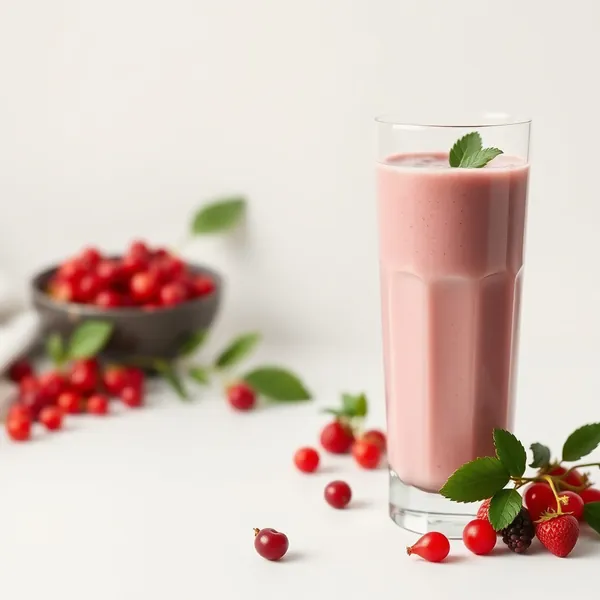 Frullato Antiossidante di Bacca Goji e Latte di Kefir