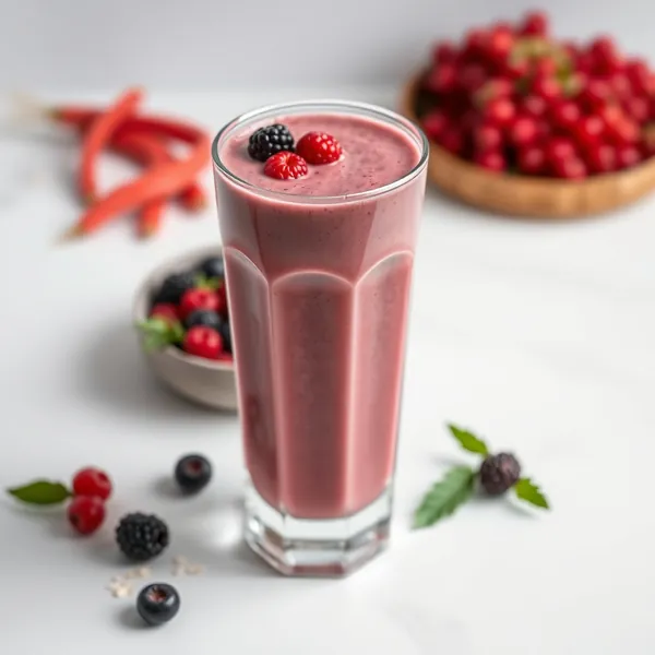 Smoothie Antioxidante de Baga Goji e Leite de Aveia