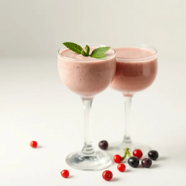 Antioxidant Goji Beere Erbsenmilch Smoothie