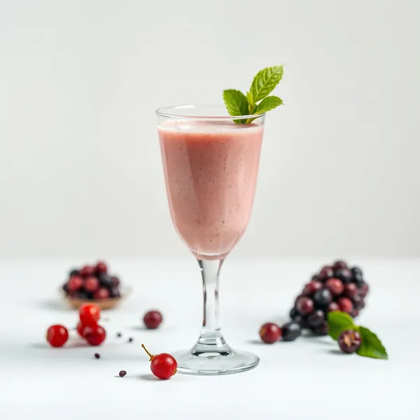 Smoothie Antioxydant aux Baies Goji et Lait de Riz